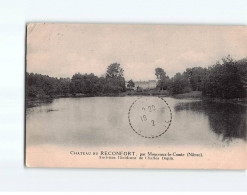 Château Du RECONFORT, Par Monceaux-le-Comte, Ancienne Résidence De Charles Dupin - état - Other & Unclassified