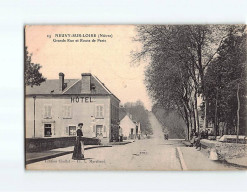 NEUVY SUR LOIRE : Grande Rue Et Route De Paris - état - Other & Unclassified