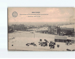 BRAY DUNES : Nivellement Et Etablissement De Nouvelles Routes, Panorama Vers Le Sud - état - Bray-Dunes