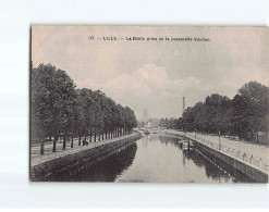 LILLE : La Deûle Prise De La Passerelle Vauban - état - Lille