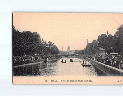 LILLE : Fêtes De Lille, La Joute Sur L'Eau - état - Lille