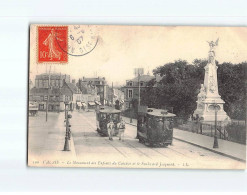 CALAIS : Le Monument Des Enfants Du Calaisis Et Le Boulevard Jacquard - état - Calais