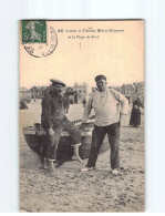 BERCK : MM Lamour Et Fontaine, Maîtres-Baigneurs De La Plage - état - Berck