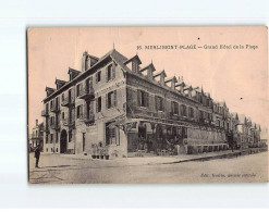 MERLIMONT : Grand Hôtel De La Plage - état - Autres & Non Classés