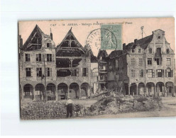 ARRAS : Maisons éventrées Sur La Grande Place - état - Arras