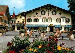 72736963 Oberammergau Ortspartie Mit Hotel Alte Post Passionsspielort Oberammerg - Oberammergau