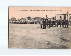 BERCK : Revue Militaire Pendant La Guerre, En Face Du Grand Casino De La Plage - état - Berck