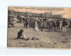 BERCK : Le Guignol Du Père Lafleur" Sur La Plage En Face De L'Hôpital Maritime - Très Bon état - Berck