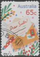 AUSTRALIA - DIE-CUT-USED 2023 65c Secular Christmas - Letter To Santa - Gebraucht