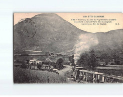 Tramway Au Pied Du Puy De Dôme, Dénommé Le Grand-père Des Auvergnats, L'arrivé Au Col De Ceyssat - Très Bon état - Auvergne Types D'Auvergne