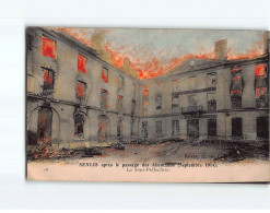 SENLIS : Guerre 1914-15, La Sous-Préfecture Incendiée - Très Bon état - Senlis
