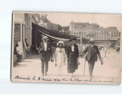 BIARRITZ : Sur La Plage -  état - Biarritz