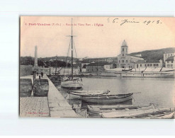 PORT VENDRES : Bassin Du Vieux Port, L'Eglise - état - Port Vendres