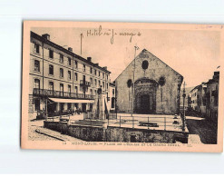 MONT LOUIS : Place De L'Eglise Et Le Grand Hôtel - Très Bon état - Other & Unclassified