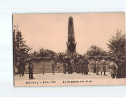 STRASBOURG : 14 Juillet 1919, Le Monument Aux Morts - Très Bon état - Strasbourg