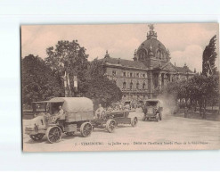 STRASBOURG : 14 Juillet 1919, Défilé De L'Artillerie Lourde Place De La République - Très Bon état - Strasbourg