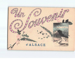 Carte Souvenir D'Alsace - Très Bon état - Other & Unclassified