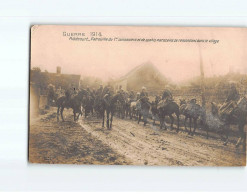 RIBECOURT : Guerre 1914, Patrouille Du 1er Cuirassiers Et De Spahis Marocains Se Rencontrant - état - Ribecourt Dreslincourt