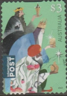 AUSTRALIA - DIE-CUT-USED 2023 $3.00 Religious Christmas, International - Three Wise Men - Used Stamps