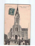 FLERS : Eglise Saint-Jean, Sortie De Messe - état - Flers
