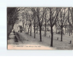 ARGENTAN : Cours Mézeray Et Place Mahé - état - Argentan