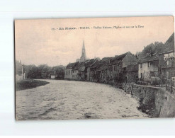 THANN : Vieilles Maisons, L'Eglise Et Vue Sur La Thur - état - Thann