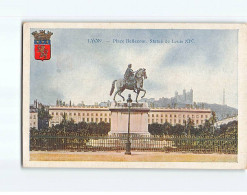 LYON : Place Bellecour, Statue De Louis XIV - état - Other & Unclassified