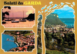 72735065 Garda Lago Di Garda Panorama Hafen In Der Abendsonne Garda Lago Di Gard - Autres & Non Classés