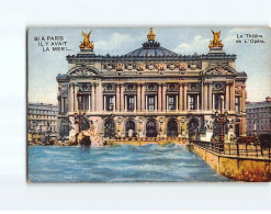 PARIS : L'Opéra, Si à Paris Il Y Avait La Mer, Carte Fantaisie - état - Distretto: 09