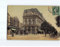 PARIS : Boulevard Saint-Martin Et Théâtre De La Renaissance - Très Bon état - Arrondissement: 10