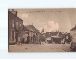 VILLERSEXEL : Place De La Poste - état - Villersexel