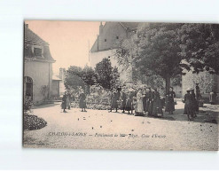 CHALON SUR SAONE : Pensionnat De Mlles Jolyet, Cour D'Entrée - Très Bon état - Chalon Sur Saone