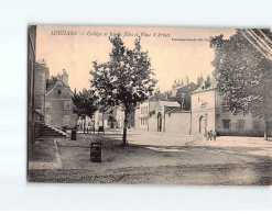 LOUHANS : Collège De Jeunes Filles Et Place D'Armes - état - Louhans