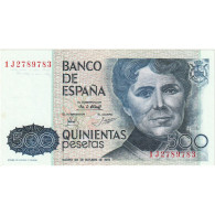 Espagne, 500 Pesetas, 1979, 1979-10-23, KM:157, NEUF - [ 4] 1975-…: Juan Carlos I.