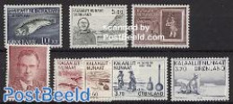 Greenland 1984 Yearset 1984 (8v), Mint NH, Various - Yearsets (by Country) - Nuevos