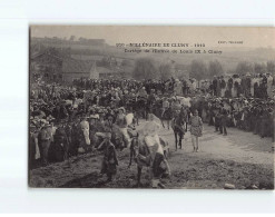 CLUNY : Le Millénaire En 1910, Cortège De L'Entrée De Louis IX - Très Bon état - Cluny