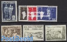 Greenland 1980 Yearset 1980 (7v), Mint NH, Various - Yearsets (by Country) - Nuevos