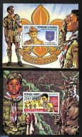 Djibouti 1982 Scouting 2 S/s, Mint NH, Sport - Scouting - Gibuti (1977-...)