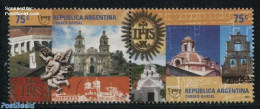 Argentina 2001 UPAEP, World Heritage 2v [:], Mint NH, History - Religion - World Heritage - Churches, Temples, Mosques.. - Ungebraucht