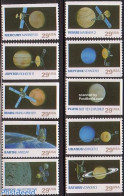 United States Of America 1991 SPACE EXPLORATION 10V, Mint NH, Science - Transport - Astronomy - Space Exploration - Unused Stamps