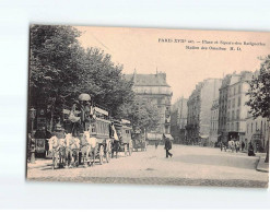 PARIS : Place Et Square Des Batignolles, Station Des Omnibus - Très Bon état - Piazze