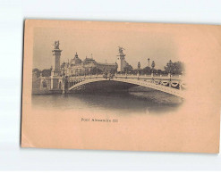 PARIS : Pont Alexandre III -état - Brücken