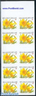 Belgium 2001 Narcis Booklet, Mint NH, Nature - Flowers & Plants - Stamp Booklets - Ongebruikt