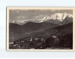 COMBLOUX : Vue Générale Et Le Mont-Blanc - Très Bon état - Combloux