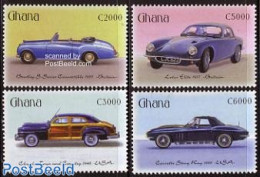 Ghana 2001 Automobiles 4v, Mint NH, Transport - Automobiles - Autos