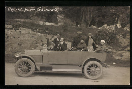 AK Gavarnie, Auto Auf Einer Landstrasse  - PKW