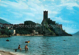 72734994 Malcesine Lago Di Garda Strand Schloss Gardasee Malcesine - Autres & Non Classés