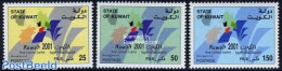 Kuwait 2001 Arab Cultural Capital 3v, Mint NH - Koeweit