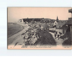 ETRETAT : Vue Sur La Plage Prise De La Falaise D'aval - Très Bon état - Etretat