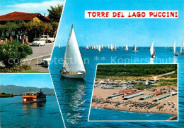 72734985 Torre Del Lago Puccini Restaurant Faehre Segelregatta Strand Fliegerauf - Other & Unclassified